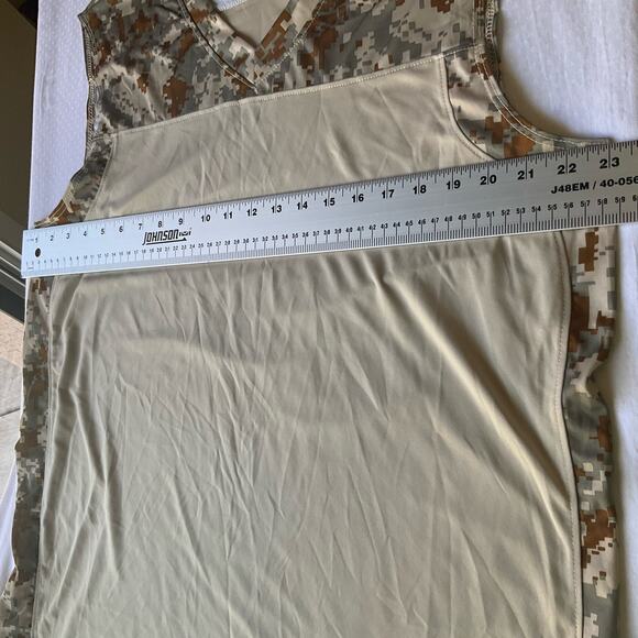 A4 Men’s Sleeveless Workout Casual Tank Top size L, Taupe Gray - Picture 4 of 7